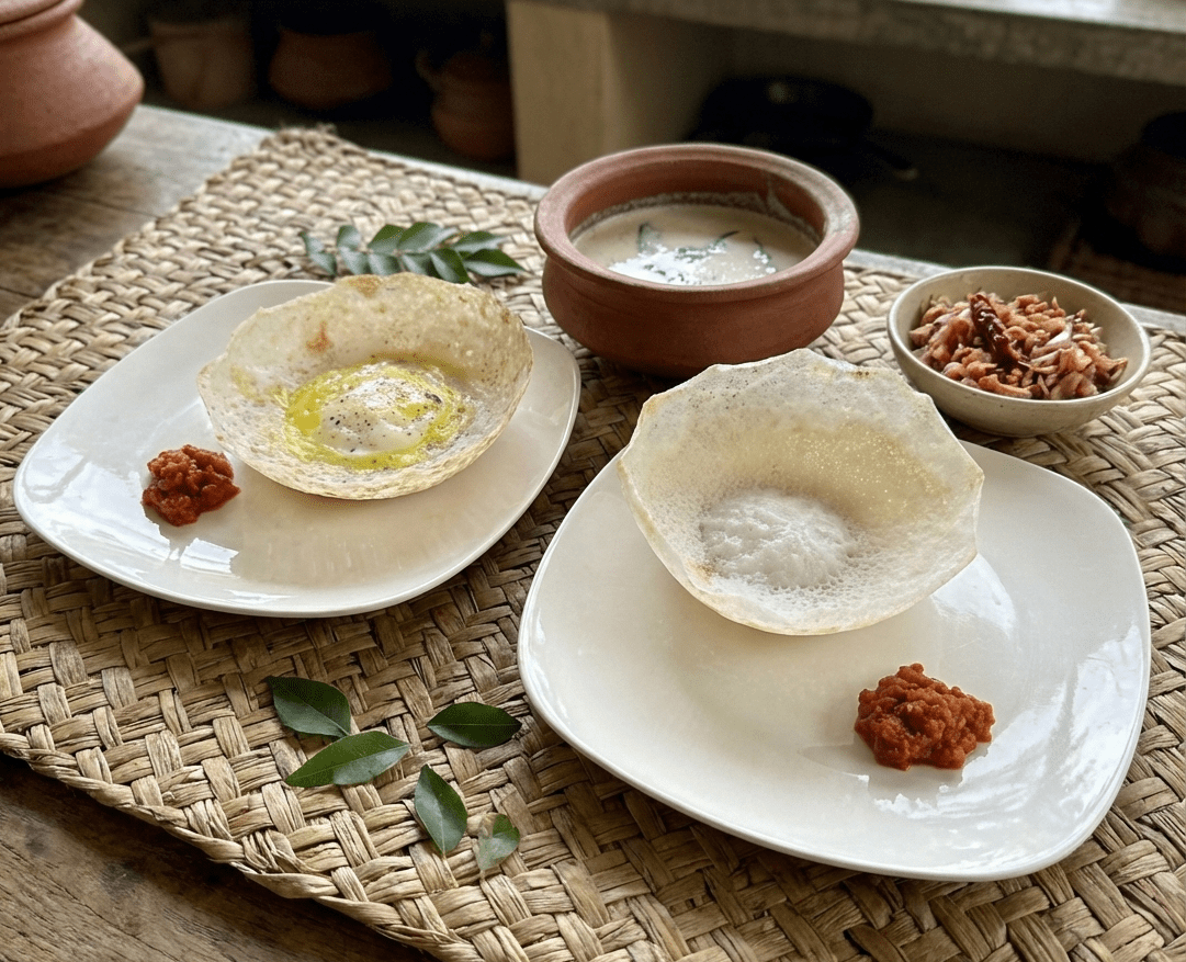 srilankan appam hopper